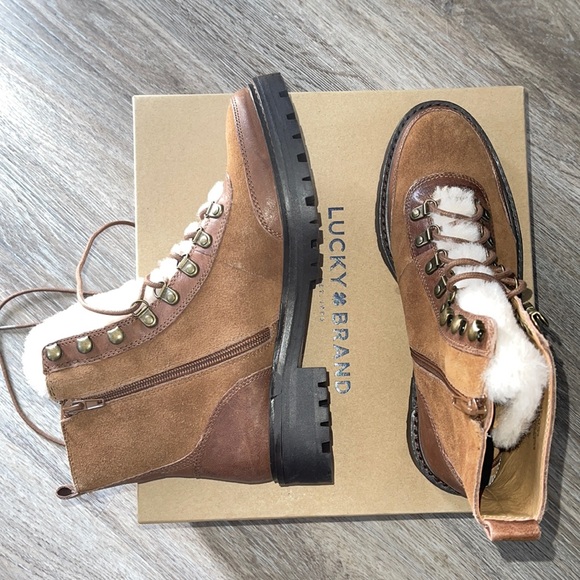 Lucky Brand Iliana Suede Boots 🥾 Size 6.5 - Picture 5 of 15